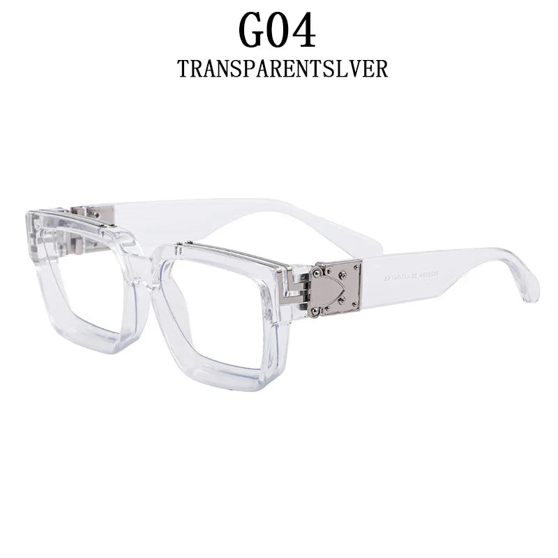 Millionaire Square Sunglasses For Men Vintage Luxury Sunglasses Women Retro Shades Fashion Glasses Gafas De Sol Sonnenbrille Sun