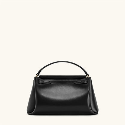 Carmen Lock Handbag 2026 New Women's Crossbody Small Square Purse Vegan Leather Top Handle Shoulder Bag for Daily Commute