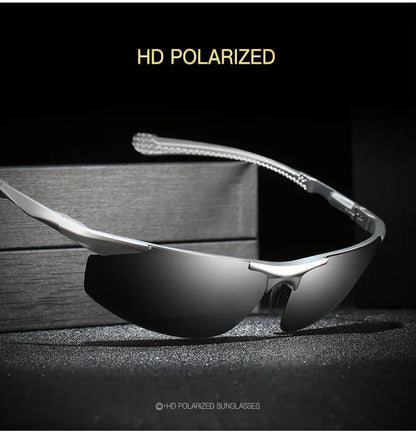 Retro Aluminum Magnesium Polarized Sunglasses Men New Sport Driving Sun Glasses Male Eyewear Accessories For Men