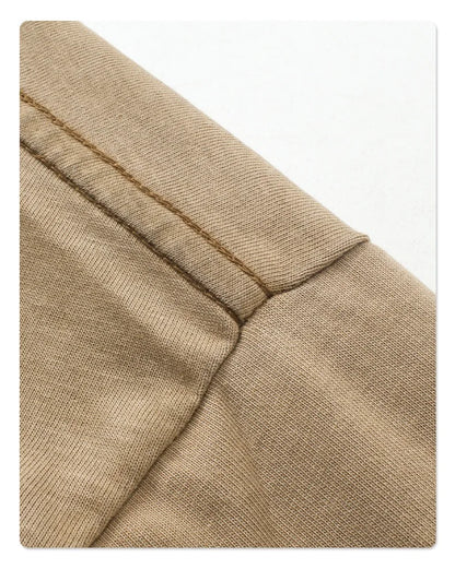 Long-sleeved t-shirt with bottom color