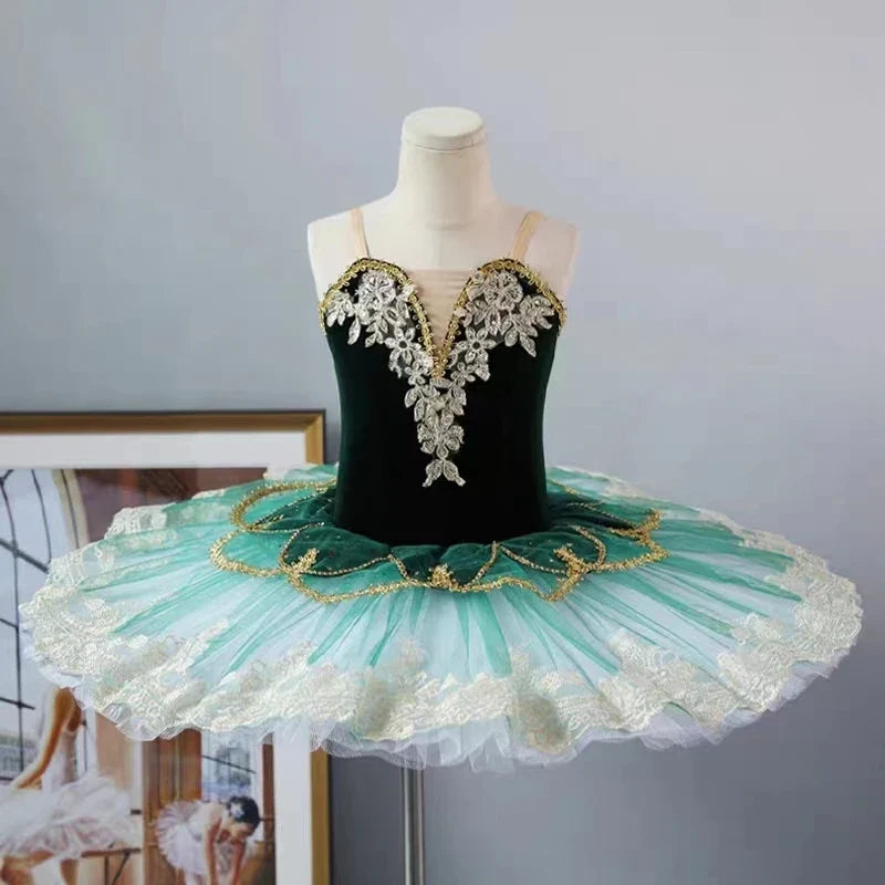 New White Ballet Tutu Kids Girls Adults Women Ballet Dance Costumes Ballerina Adults Professional Ballet Tutu Dress Women Girls