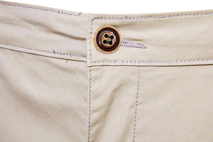 2021 New Summer 100% Cotton Solid Shorts Men High Quality Casual Business Social Elastic Waist Men Shorts 10 Colors Beach Shorts