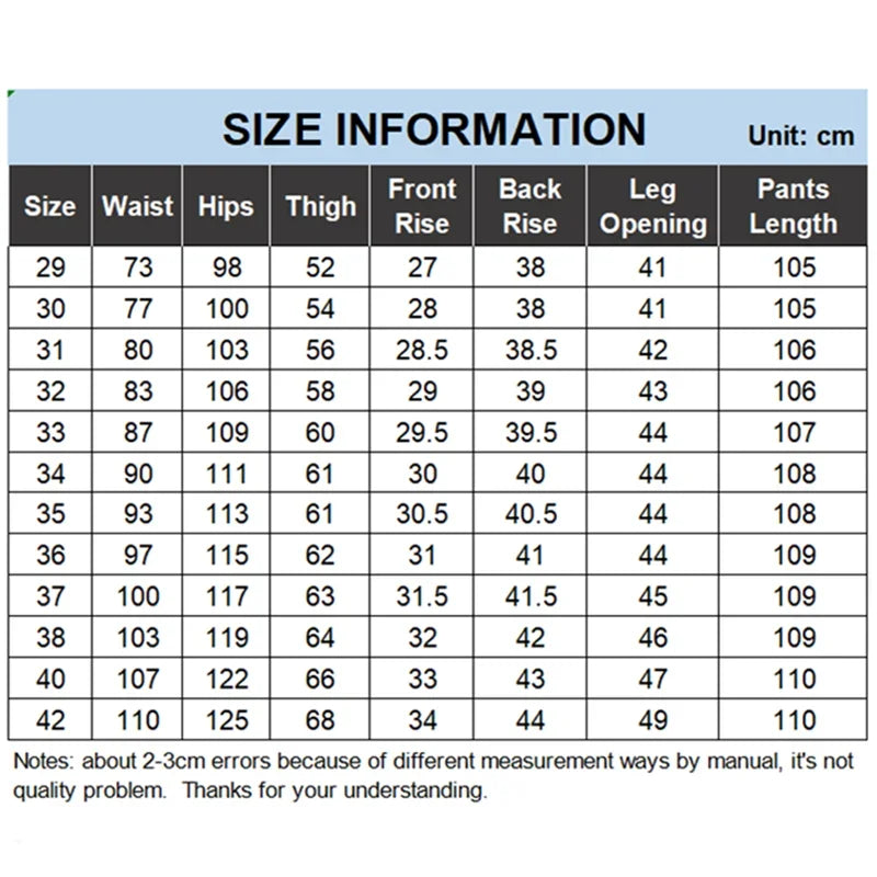 Suit Pants Men Formal Dress Trousers Autumn Elastic Office Plus Size 42 40 Business Thick Straight High Waist Male White Clothes