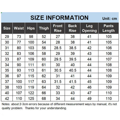 Suit Pants Men Formal Dress Trousers Autumn Elastic Office Plus Size 42 40 Business Thick Straight High Waist Male White Clothes