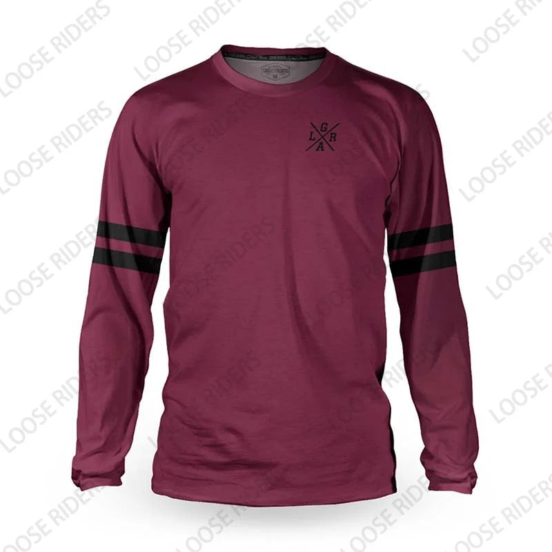 2025 Loose Rider Jersey BMX Mountain Bike Long Sleeve Shirt DH Motocross Endurance Sweatshirt Outdoor Downhill Cycling T-shirt