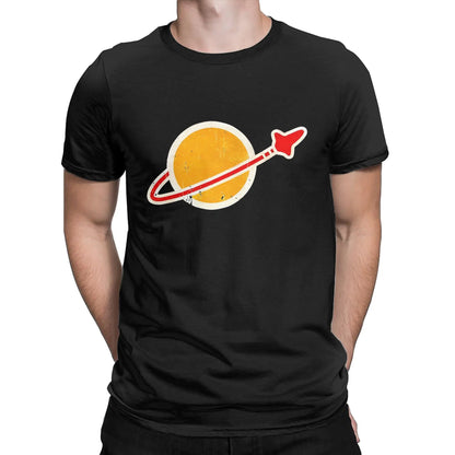 Classic Spaceman Vintage Lego space T Shirts for Men 100% Cotton Novelty T-Shirts Round Collar  Tee Shirt Short Sleeve Clothes