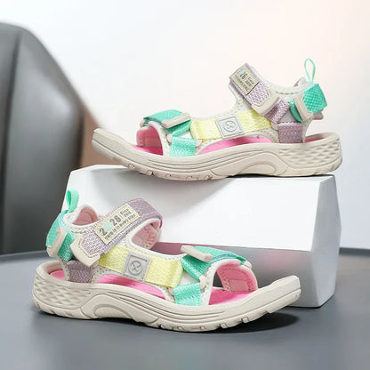 Summer Beach Water Children Casual Sport Sandals Fashion Shoes Outdoor Non-slip Bottom Boys Comfortable Walking Sandals Girls