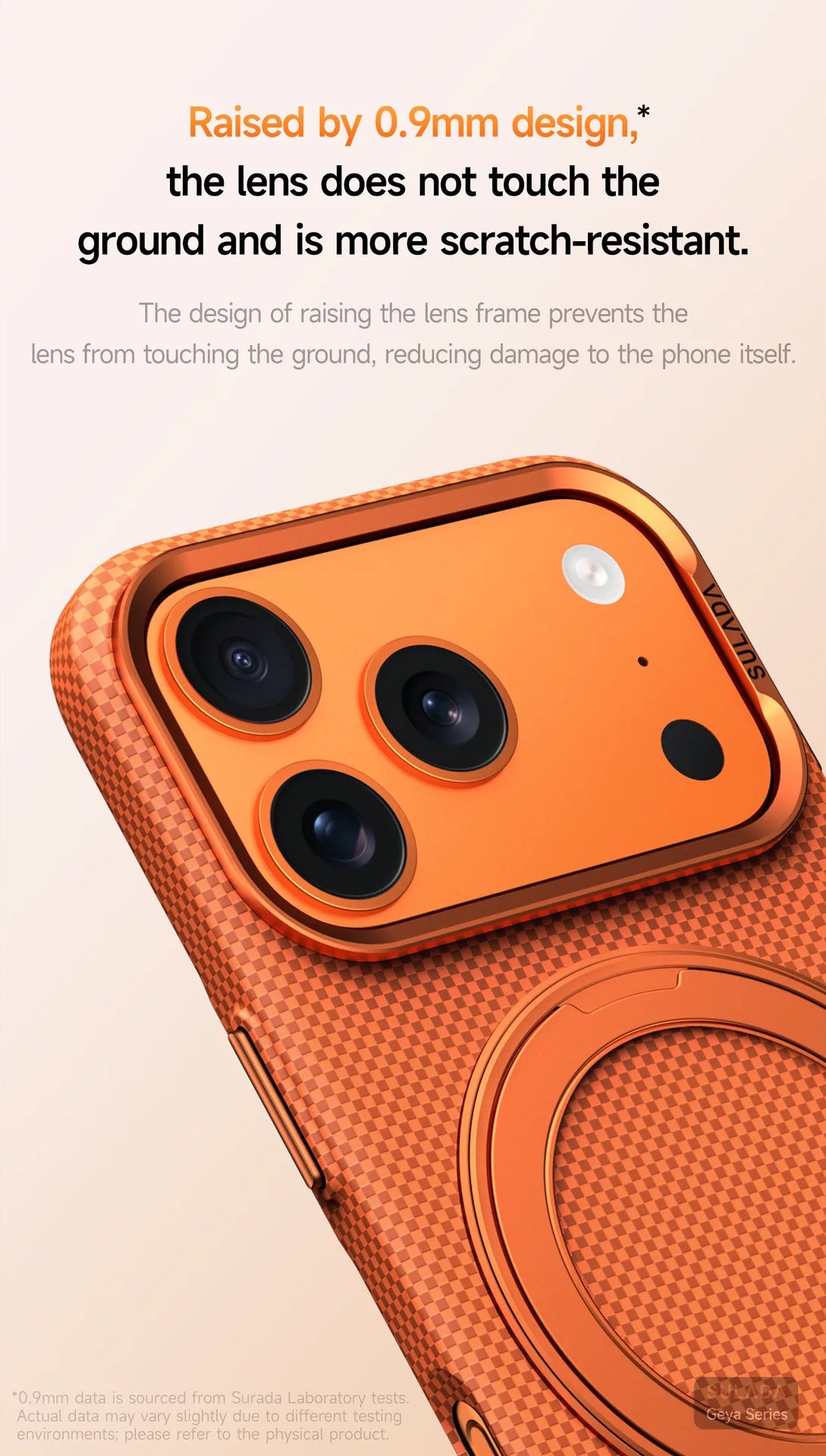 Kevlar Pattern Texture Wireless Charging Case For IPhone 18 Pro Max 17 16 360° Rotate Bracket Bare-metal Feel Drop-Proof Cover
