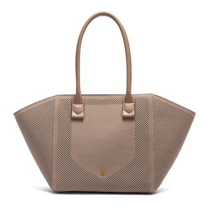 Women's Outdoor Storage Women's Tote Bag Summer New Fabric Hollow Design Large Capacity Beach Bag