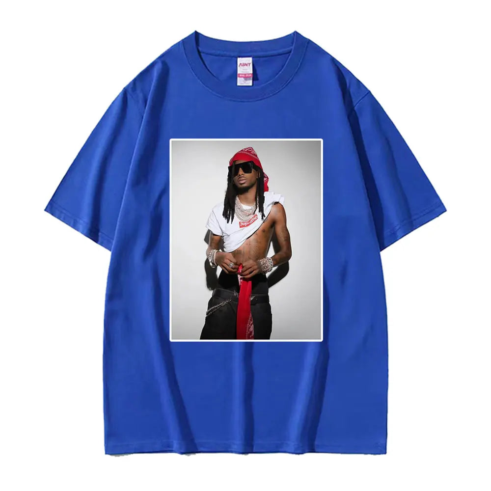 Playboi Carti Inspired Streetwear Tee Shirt Vintage Style Rap Aesthetic T-Shirt Men Women Harajuku Hip Hop High Quality T Shirts