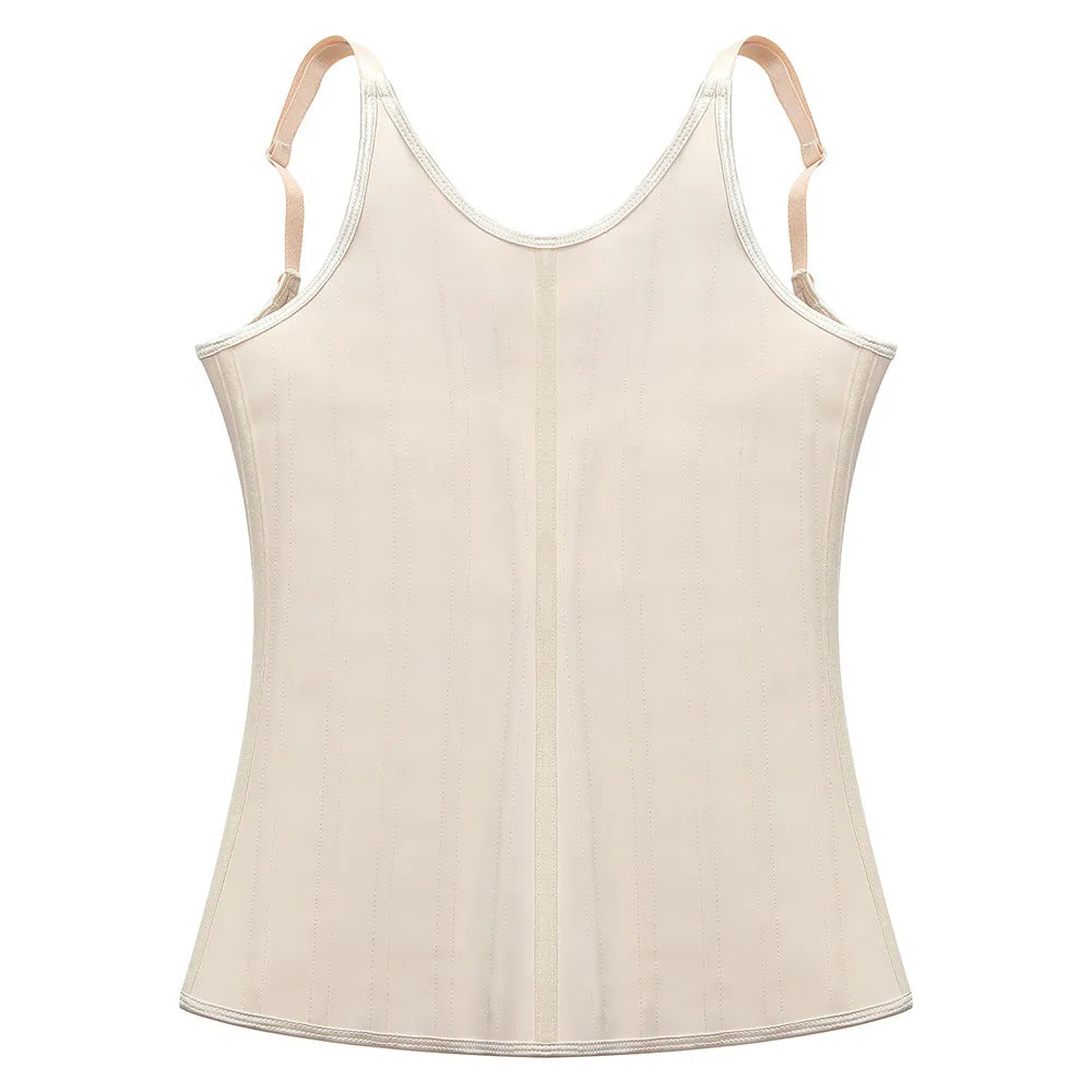 Women Latex Waist Trainer Women Binders Shapers Modeling Strap Corset Colombian Girdles Body Shapewear Faja Shape Sport Vest
