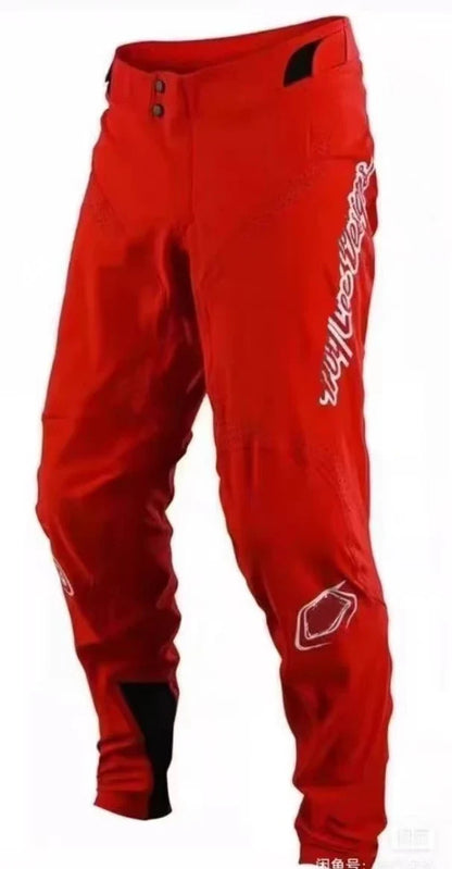 Reathable Ultra-Thin Comfortable Cycling Trousers Zipper Design with Pockets for Bike Motorcycle Sports Four Seasons Wearable