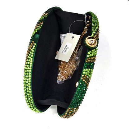 Fashion Women's Rhinestone Handle Bag Top Handle Sparkling Diamond 2025 Evening Wedding Handbag Shoulder Bag