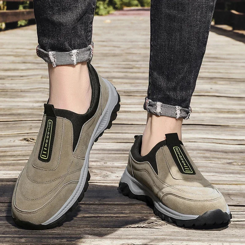 Men's Outdoor Hiking Shoes, Lightweight and Non Slip, Large Size 39 49, Camping, Running, Jogging, Leisure Sports Shoes