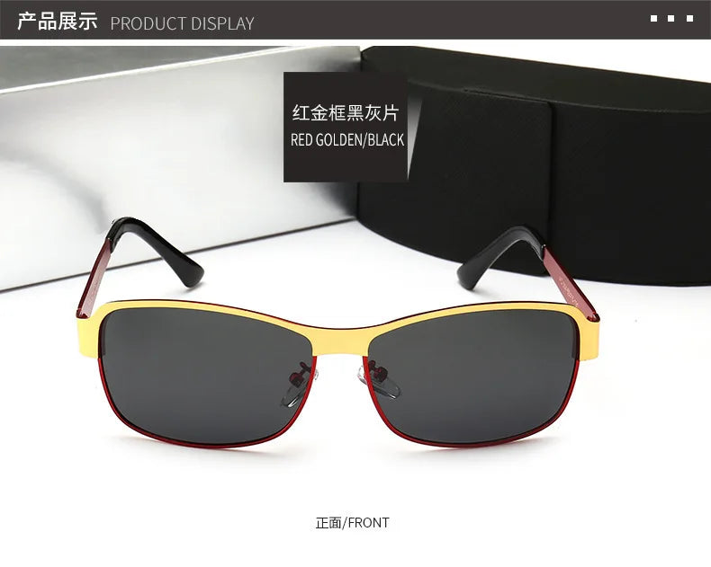 Retro Oval UV400 Polarized Sunglasses for Men Women Motorcycle Glasses Anti-Glare Outdoor Adventure Shades 554