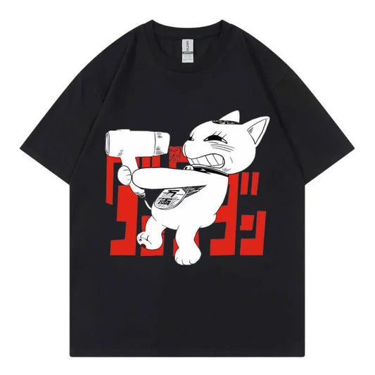 Anime Dandadan Turbo Granny Graphic T Shirts Japanese Manga Short Sleeve T-shirt High Quality Cotton Clothing T-shirts Unisex