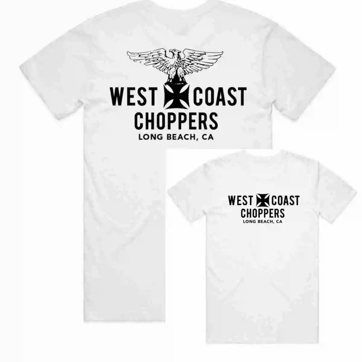 New 2026 West Coast Choppers  Graphic Tee 100% Cotton Round Neck Casual Regular Fit Unisex T-shirt  Summer Top