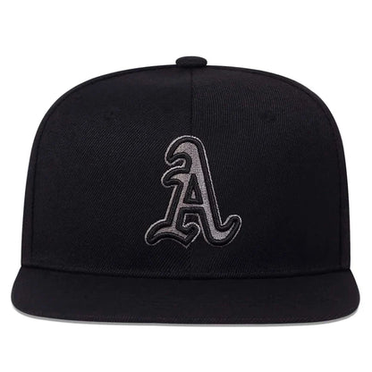 Unisex Gothic Alphabet Embroidery Hip-hop Hats Outdoor Adjustable Casual Baseball Caps Sunscreen Hat