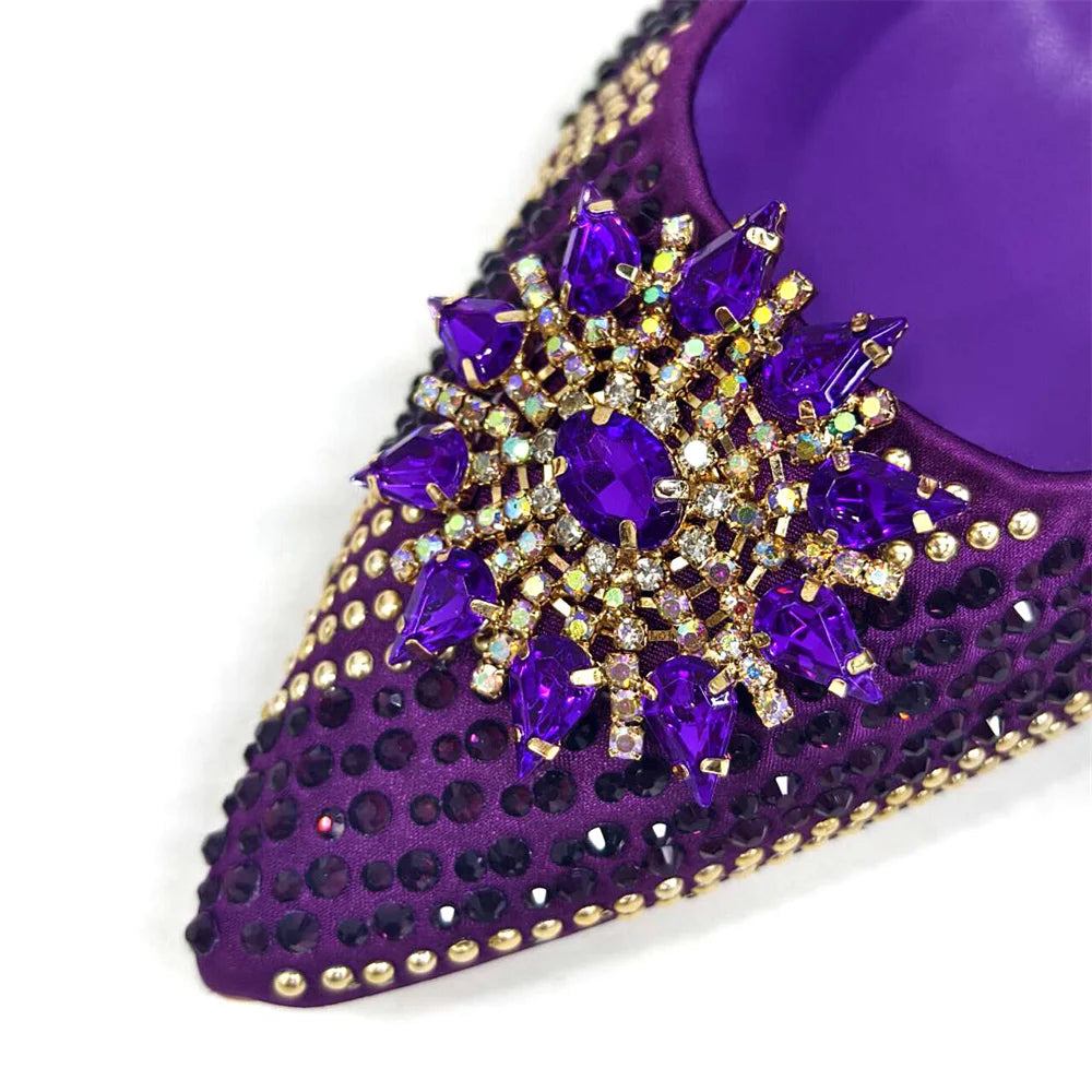 Elegant Women's Shoes and Bag Sets Wedding Party Bags and Shoes Comfortable Mid Heel Shoes Commuting Shoes for Women