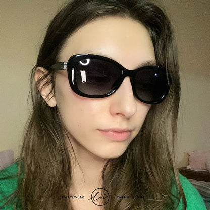 Brand Young Style Women's Sunglasses Gradient Polarized Driving Glasses Luxury Design Ladies Elegant Lunette De Soleil Femme