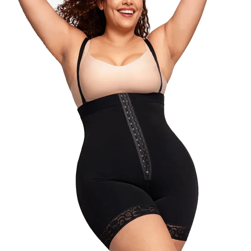 New Arrival High Compression Fajas Abdominal Board Post Surgery  Strapless Figure Corrector Tummy Control  Waist Body Shapewear