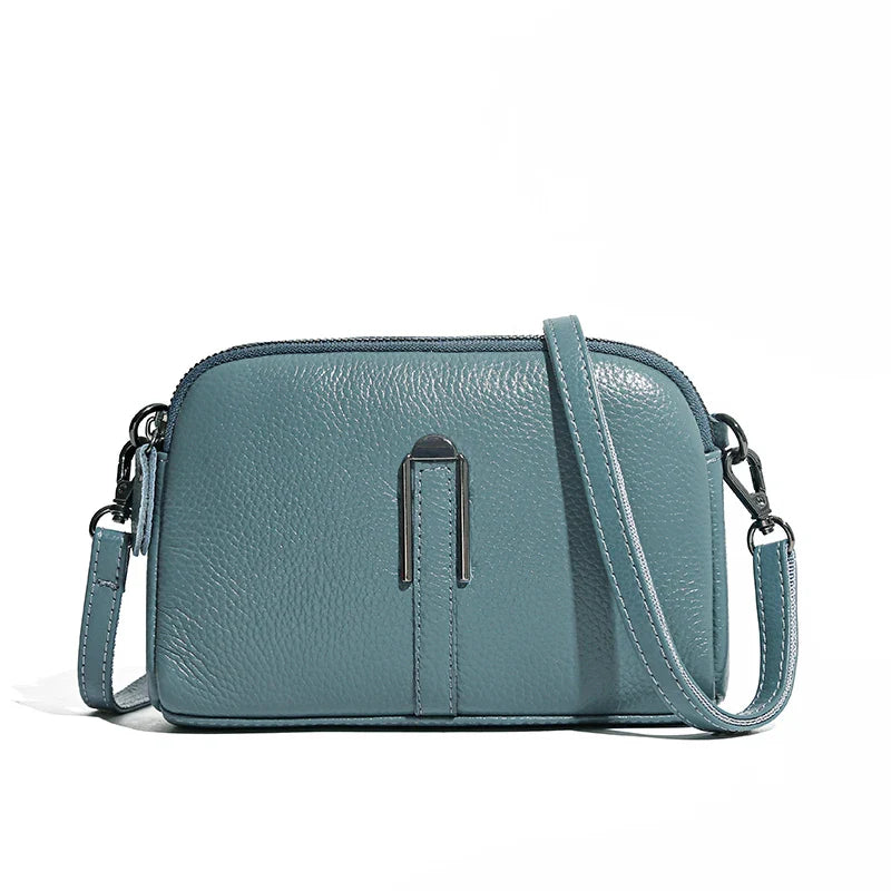 Genuine Leather Bag Luxury Women's Handbags Bag for Woman 2022 Female Clutch Phone Bags Shoulder Bag Crossbody Messenger Pack