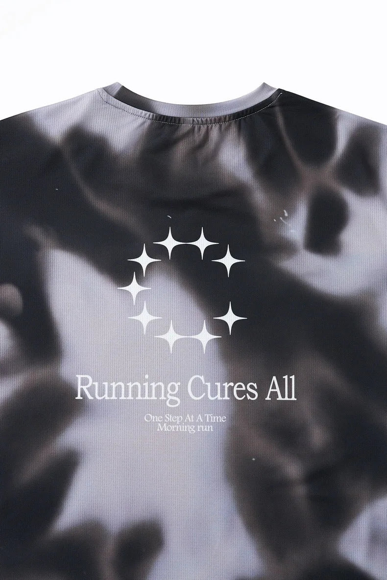 Men's Digital Camo Long-Sleeved T-Shirt: Lightweight, Breathable, Moisture-Wicking—Ideal for Outdoor Sports & Fitness