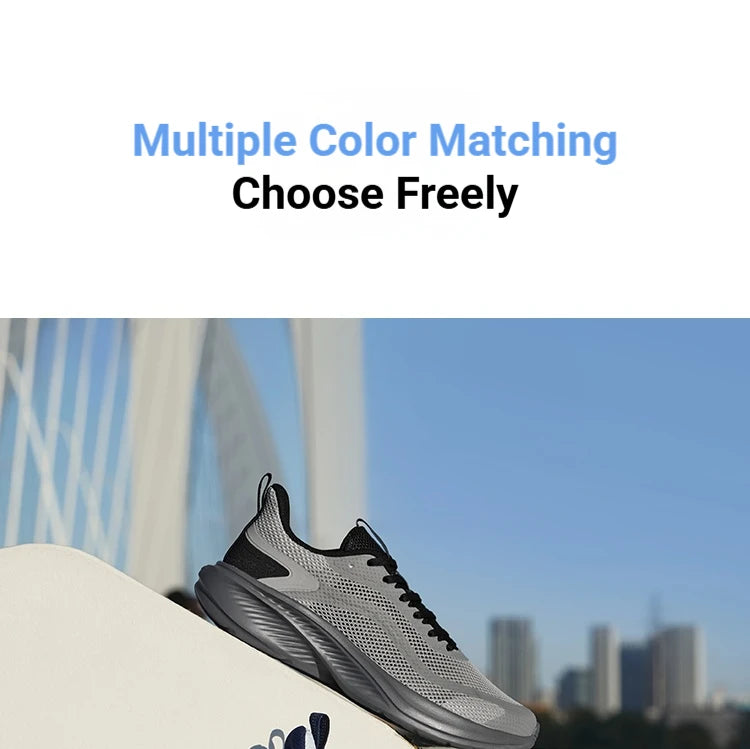 Wear-resistant Comfortable Shock Absorb Lightweight stable Breathable Male Jogging Sneakers 672612223F