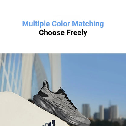 Wear-resistant Comfortable Shock Absorb Lightweight stable Breathable Male Jogging Sneakers 672612223F