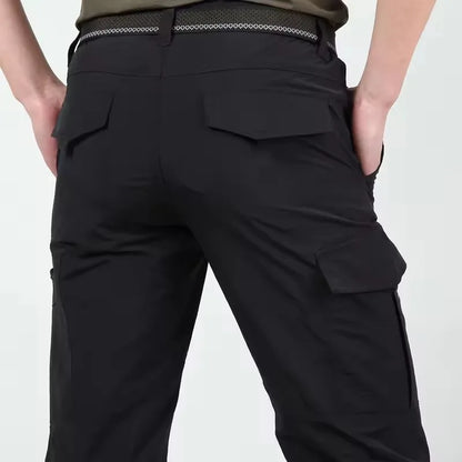 Summer Outdoor Quick Dry Pants Lightweight Breathable Hiking Camping Pants Men Climbing Trekking Trousers Tactical Cargo Pants