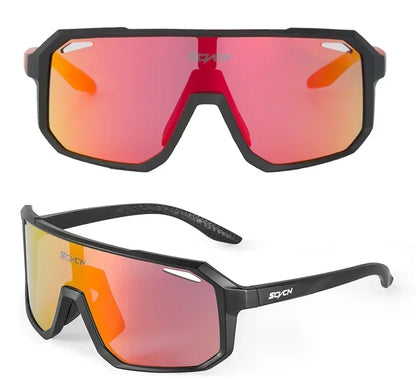 New Sports Men UV400 Cycling Glasses Bike Sunglasses Outdoor Eyewear  MTB Bicycle Women Riding Hiking Goggles