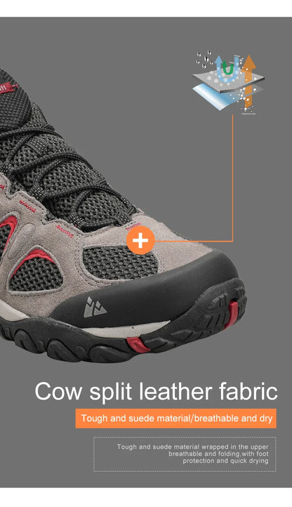 Men Shoes Breathable Splashproof Outdoor Hiking Shoes Mountain Climbing Sport Men Hunting Trekking Sneaker