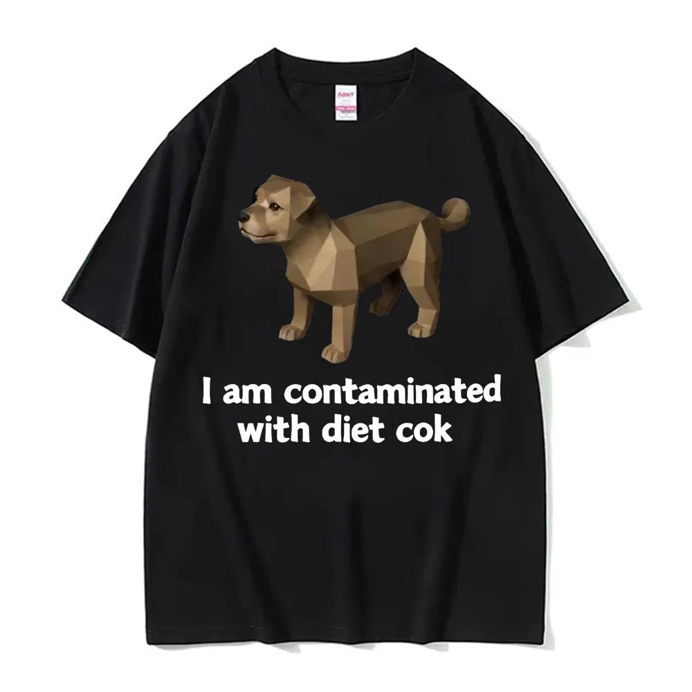 I Eat Solder Cursed Funny Cat Meme T Shirt Men Women's Clothing Fashion Casual T Shirts Summer High Quality Cotton T-shirts Tops