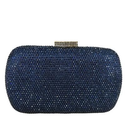 Burgundy Crystal Evening Bags and Clutches for Women Formal Party Rhinestone Handbags Wedding Clutch Purse