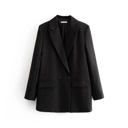 Blazer Woman Black Beige Khaki Blue Green Gray Women coat Fashion Office Wear Women's Blazers Jacket Outerwears 2024