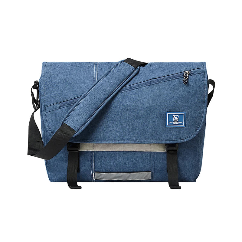 Fashion Men Crossbody Messenger Bag 14 Inch Laptop Shoulder Bags Men Casual Sling SchoolBag Briefcase Travel Handbag