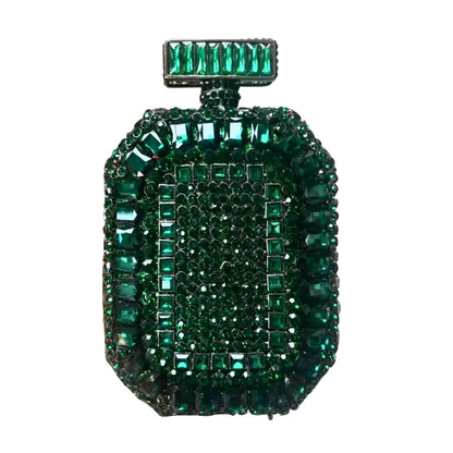High Quality Luxury New Design Perfume Bottle Diamond Bag, Diamond Wedding Party, Handbag, Evening Bag, Crystal Clutch