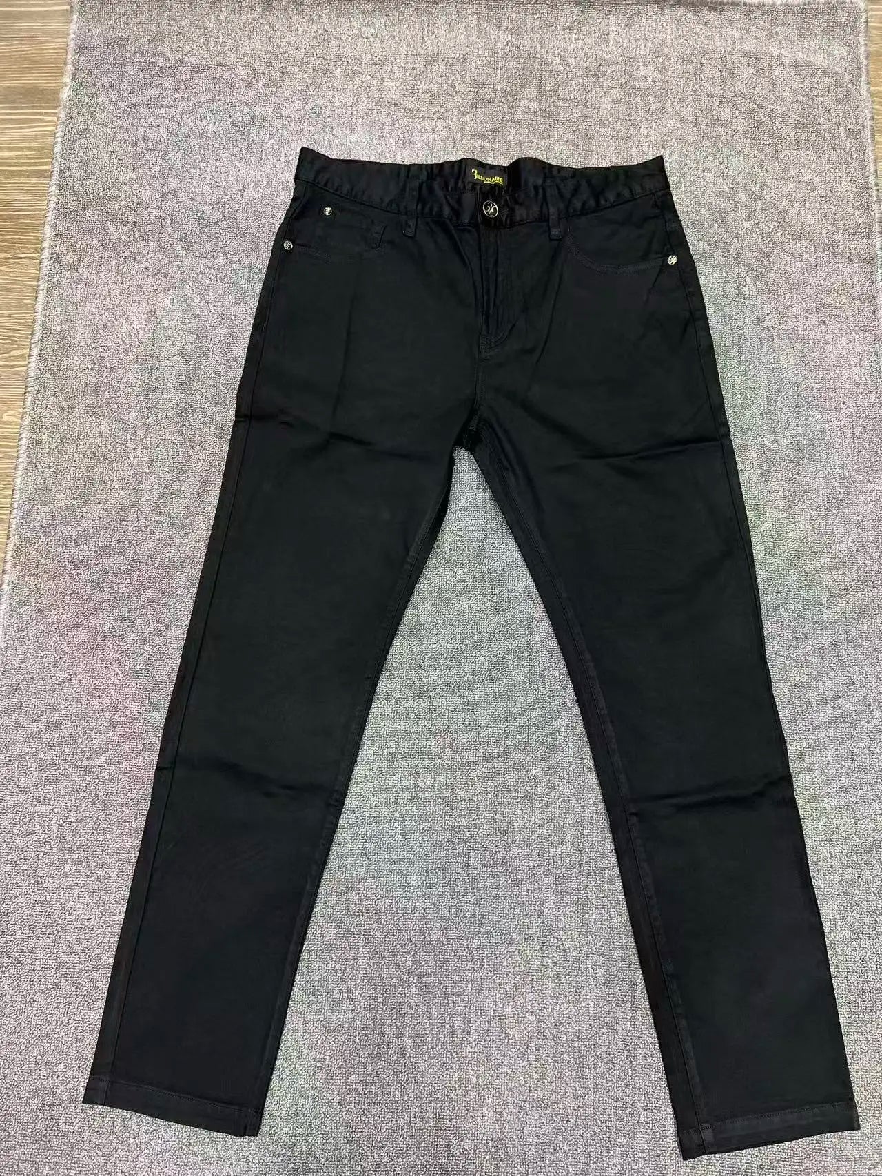 Jeans Men 2026 Spring Summer new fashion Embroidery comfortable elasticity outdoors Big size 34-42 Pants