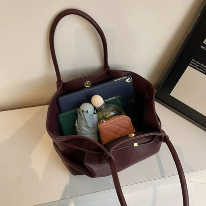 French Luxury Large Capacity Tote Bag Premium Underarm Single Shoulder Bag Commute Bag Tote Bag For Women 2025 New