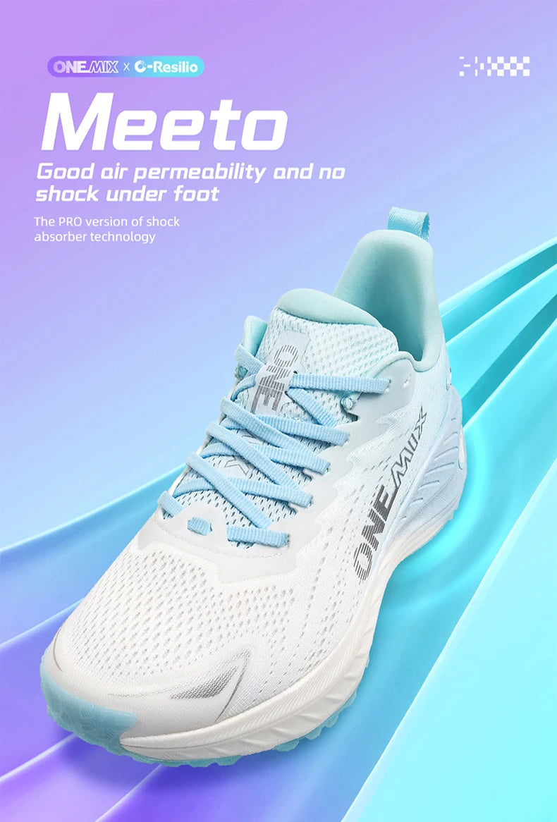 New O-Resilio Running Shoes for Men Lifestyle Jogging Shoes Lightweight Wearable Leisure Sneakers Outdoor Sports Shoes