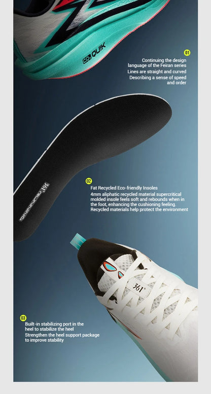 Flame 4.0 MIX Men Running Shoes Carbon Plate Racing Marathon Stable Rebound Wear-resistant Male Sneakers 672512204