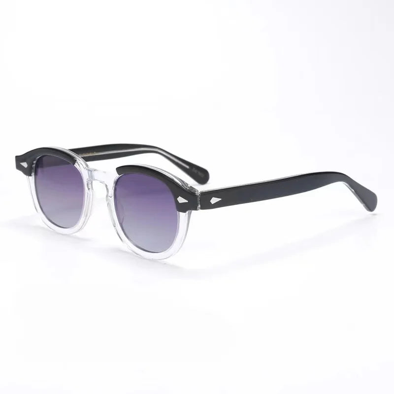 Authentic Johnny Depp LEMTOSH Fashion Top Quality Acetate Frames Men Women Sun Glasses Casual Square Vintage Male Couple Eyewear