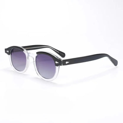 Authentic Johnny Depp LEMTOSH Fashion Top Quality Acetate Frames Men Women Sun Glasses Casual Square Vintage Male Couple Eyewear