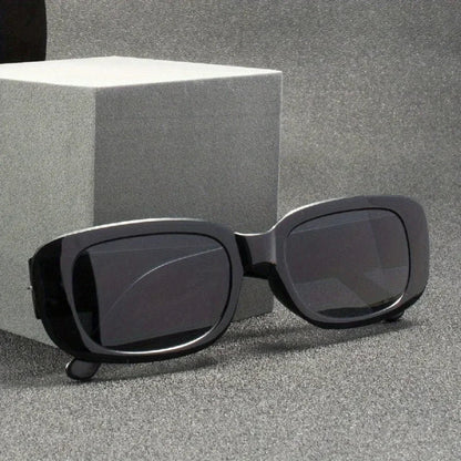 20Pcs Classic Fashion Black Set Sunglasses Woman Luxury Brand Small Rectangular Sun Glasses Suitable for Holiday Gifts