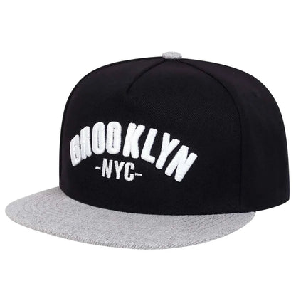 Unisex Brooklyn Embroidery Hip-hop Hats Outdoor Adjustable Casual Baseball Caps Sunscreen Hat