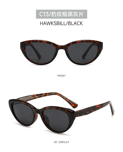 New Sweet Simple and Stylish Cat Eye Sunglasses UV Protection Reading Glasses Women Customizable Prescription 99022
