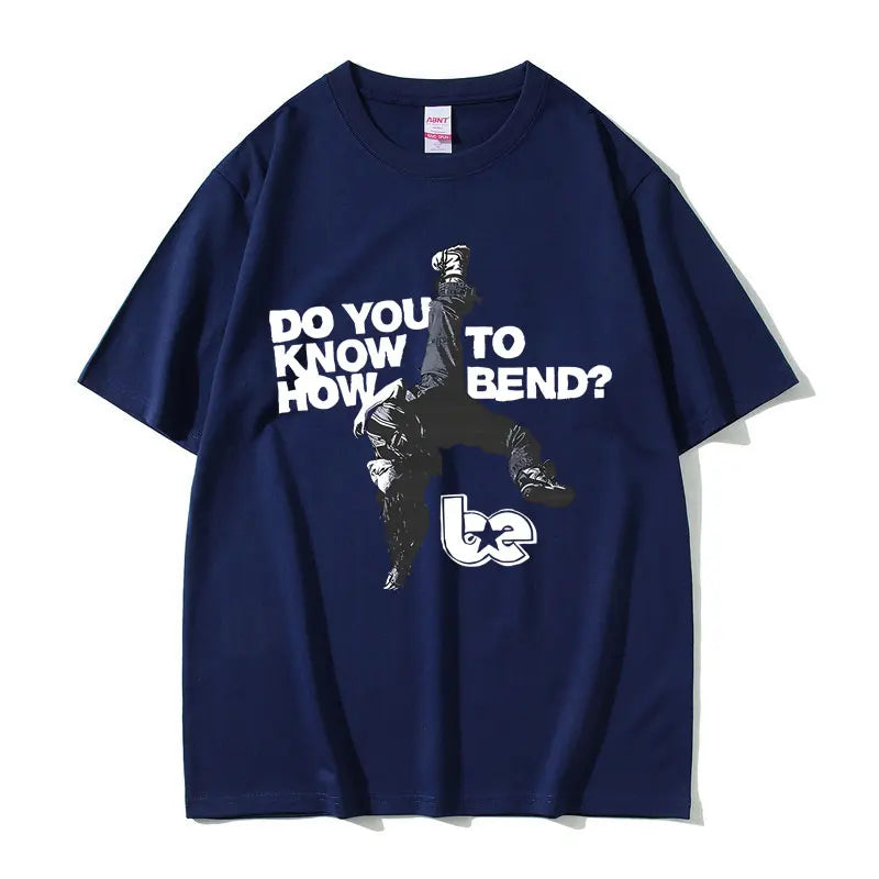 Hit Me Hard and Soft Do You Know To How Bend Same Style Print T-shirts Men Women Fashion Pop Music T Shirts Oversized T-shirt