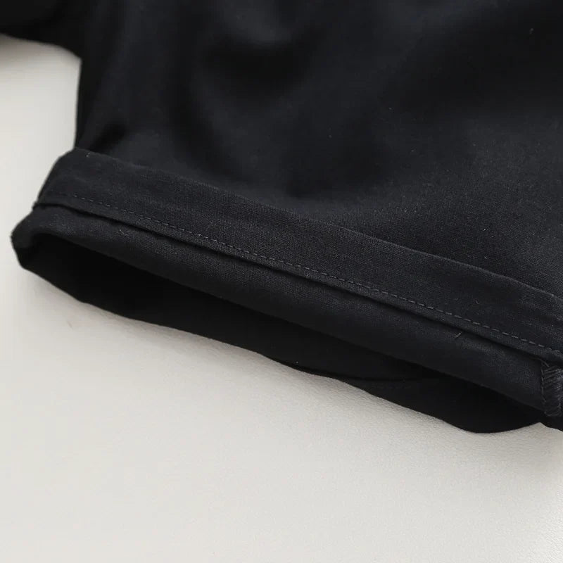 Summer New Children's Clothing Boys Simple Lapel POLO Short-Sleeved Set Boys Baby Shorts Casual Two-Piece Set