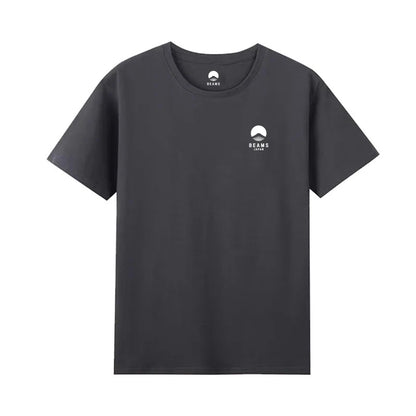 Japan Style Harajuku Fashion Cotton O-Neck Tops Mount Fuji letter Embroidery Pattern Tees Summer Men Women Short Sleeve T-shirt