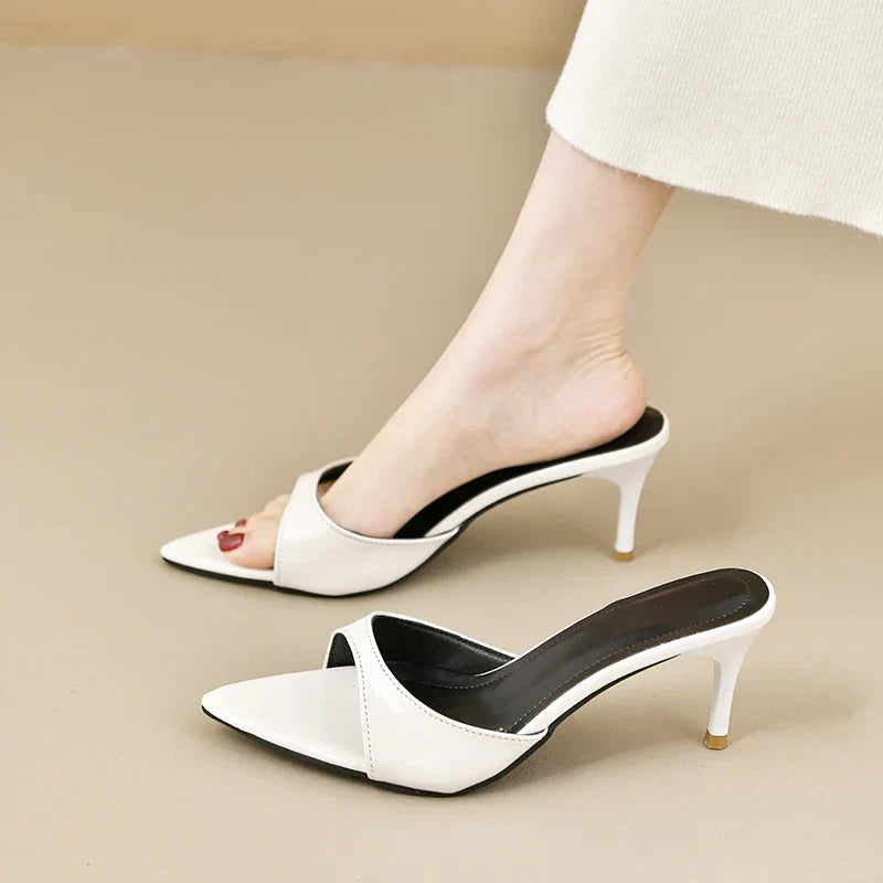 Women's High Heels Summer Women Fashion Classic Pointy Open Toe Stiletto Heels Sexy Women's Party Women's Sandals